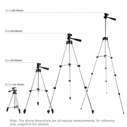 Live Broadcast Dual Phone Bracket & 6.2 Inch Led Ring Light Kit With Tripod Mount