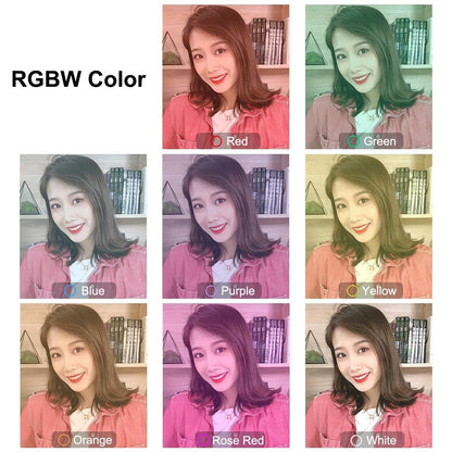 10.2 Rgbw Led Ring Light Kit With 1.1M Tripod & Phone Clamp