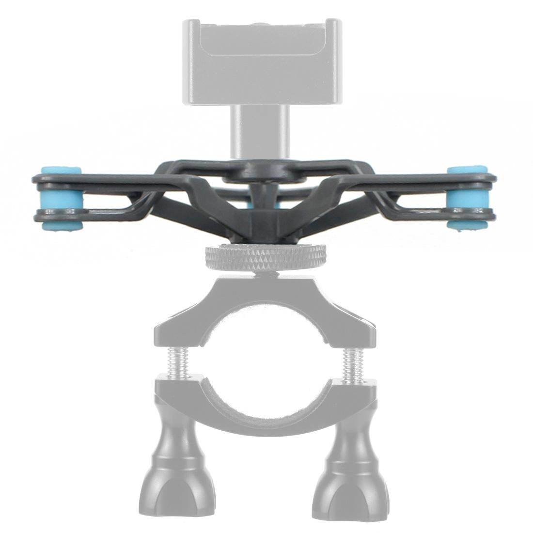 Action Camera Tripod Kit With Damping Shock Absorber Mount