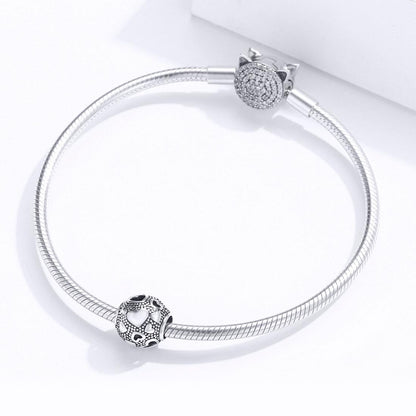 925 Sterling Silver Chic Beaded Bracelet Diy