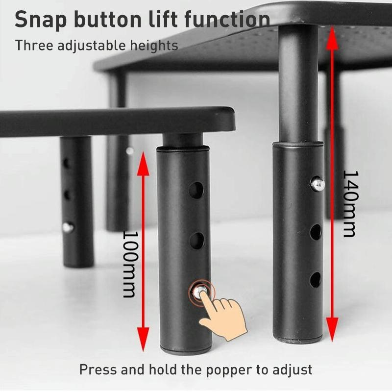 Lenovo Thinkpad Laptop Stand with Phone Holder - Elevated Monitor Stand