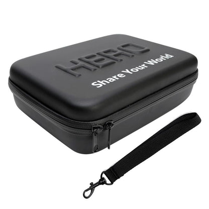Portable Waterproof Travel Case For Action Cameras - Shockproof Fits Gopro Insta360 Dji - 22X16X7Cm
