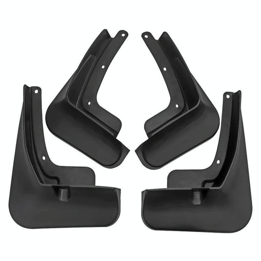 For Hyundai Santa Fe 2019-2021 4Pcs / Set Car Auto Soft Plastic Splash Flaps Fender Guard