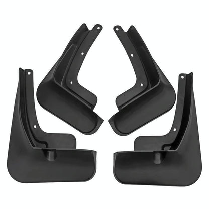 For Hyundai Santa Fe 2019-2021 4Pcs / Set Car Auto Soft Plastic Splash Flaps Fender Guard