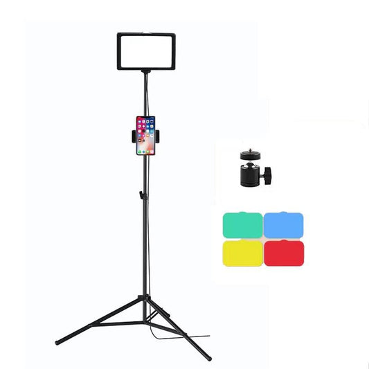 6 Three-Colour Temperature Flat-Panel Live Fill Light - 0.5M Bracket