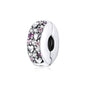925 Sterling Silver Sparkling Love Beads For Diy Bracelets & Necklaces