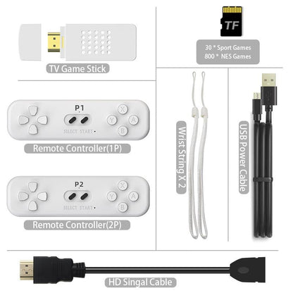 Wireless Y2 Game Console - 830 Hd Games Somatosensory Version