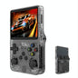 Retro Handheld Game Console With 3.5-Inch Ips Screen - Portable Video Player 128G In Gray Transparent - 128G Gray Transparent
