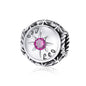 925 Sterling Silver Zodiac Zircon Bead Bracelet / Necklace Set Leo Style - Leo