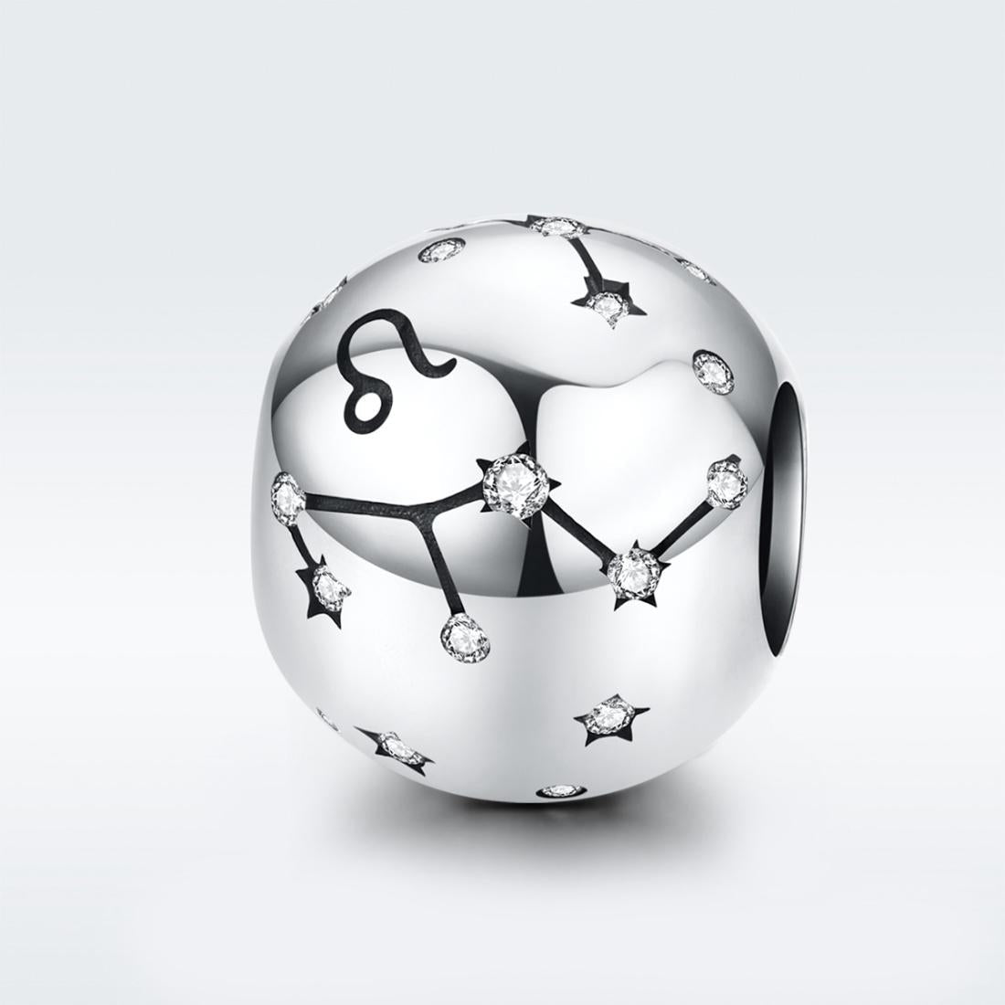 925 Sterling Silver Diy Zodiac Bracelet Beads Leo Style - Leo