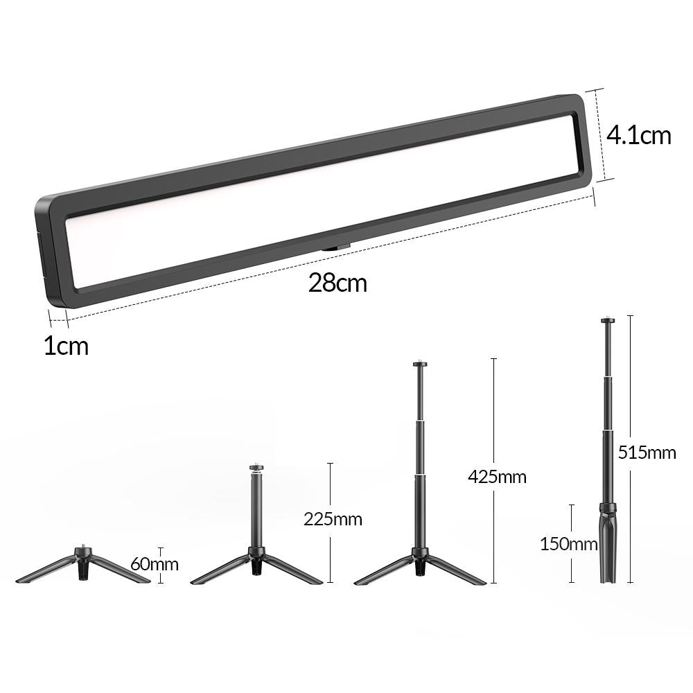 Portable Square Strip Live Video Conferencing Fill Light - Apl-fl06