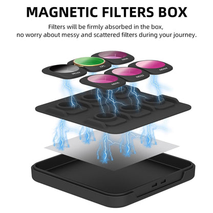 Dji Pocket 3 Camera Lens Filter - 4 In 1 Nd8/16/32/64Pl