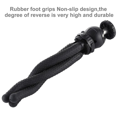 Flexible Mini Octopus Tripod with Ball Head for Slr Cameras