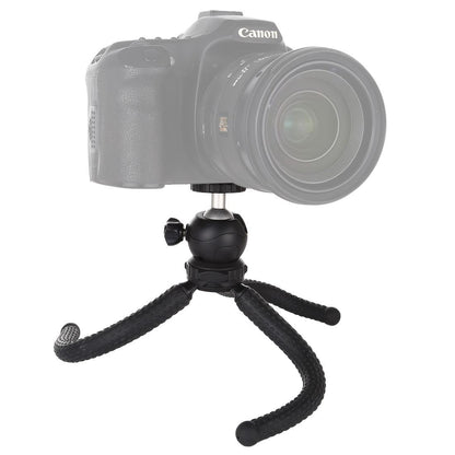 Flexible Mini Octopus Tripod with Ball Head for Slr Cameras