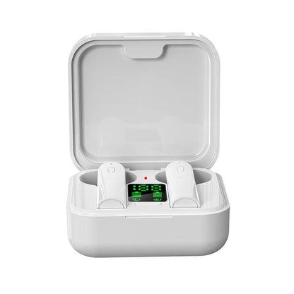 Mini Solar Sport Bluetooth Earphones with Charging Box