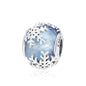 925 Sterling Silver Sparkling Snowflake Beads For Diy Bracelets & Necklaces