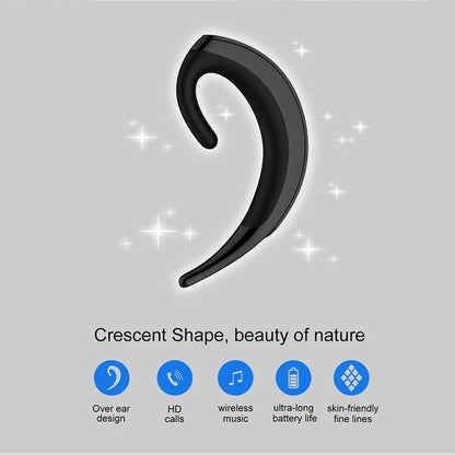 Wireless Bluetooth Earphone - Business Style Ear-hanging