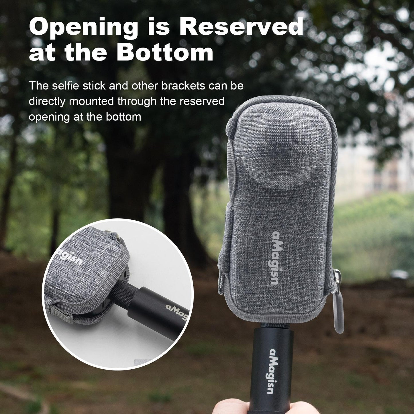 Amagisn Storage Bag for Insta360 X4 - Anti-scratch Carry Case