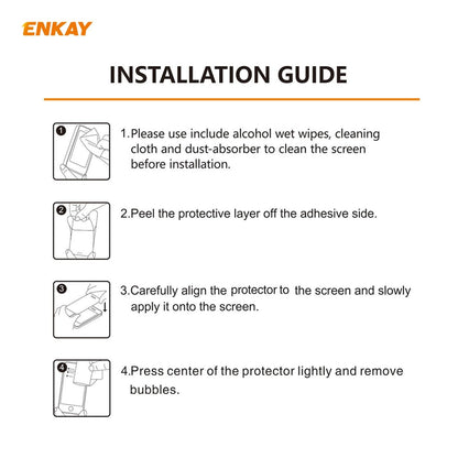 Enkay Hat Prince 3-in-1 Tempered Glass Film for Gopro Hero9 Camera Lens and Screen - 0.2mm 9h 2.15d