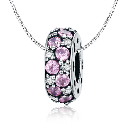 925 Sterling Silver Heartbeat Bead Pendant For Diy Bracelets And Necklaces