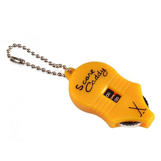 Mouse-Shaped Golf Scoring Device - Mini Gourd Counter