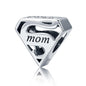 925 Sterling Silver Hollow Beads For Diy Bracelets Perfect Mother'S Day Gift