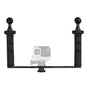 Aluminum Dual Handle Tray for Underwater Cameras