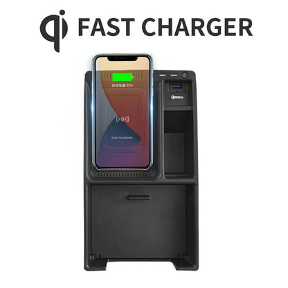 Wireless Charger for Audi A4l 2017-2022 - 10w Quick Charge Qi Standard