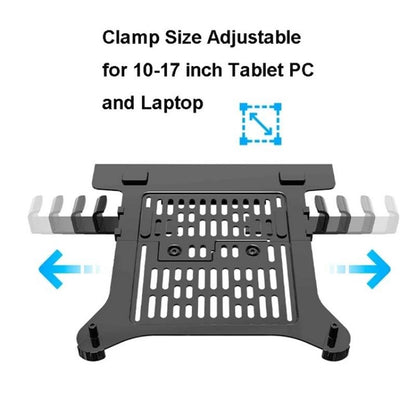 Universal Laptop Mount for Vesa 100x100mm - Fits 10-17 Inch Notebooks