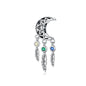 925 Sterling Silver Moon Beaded Bracelet Accessory