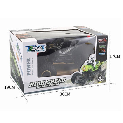Large Alloy Off-road Rc Car for Kids - Silver