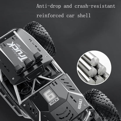 Large Alloy Off-road Rc Car for Kids - Silver