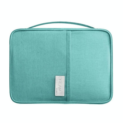 Waterproof Travel Document Bag Black Large - Blue Small