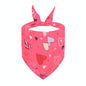 Cute Pet Triangle Towel Bib Cartoon Cats And Dogs Drool Towel Scarf - Size 01 - 06