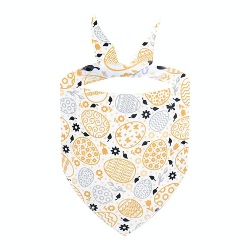 Cute Pet Triangle Towel Bib Cartoon Cats And Dogs Drool Towel Scarf - Size 01 - 06