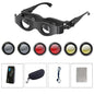Adjustable Focus Fishing Binoculars with Tricolour Lens - 3x Magnification