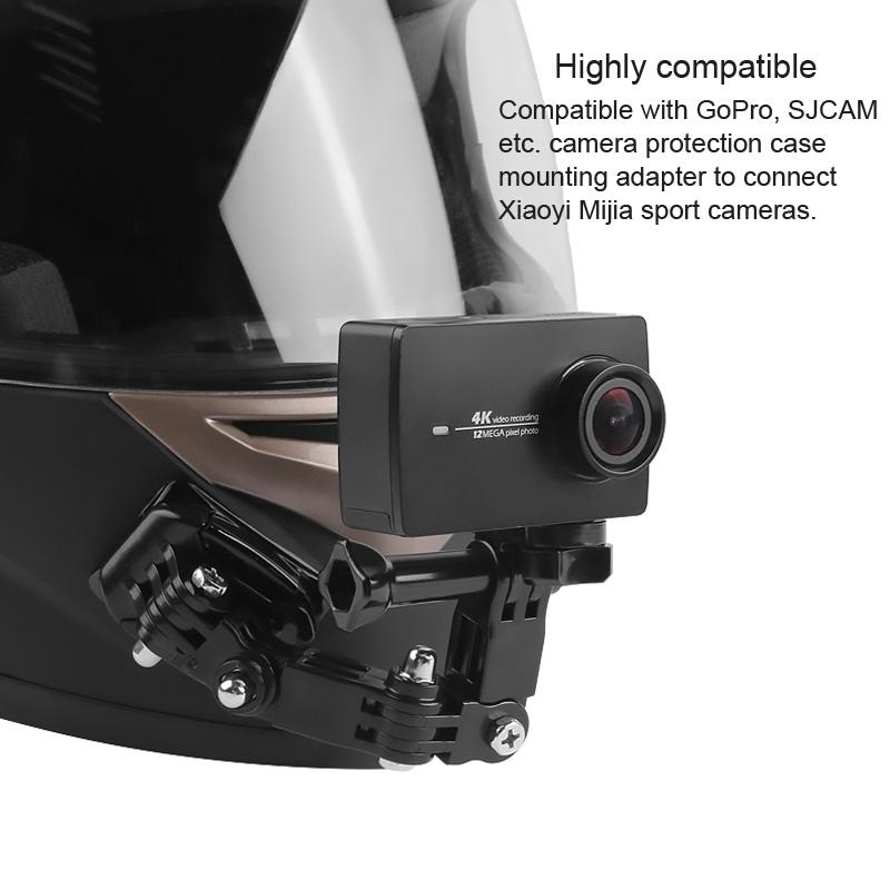Multi-Joint Helmet Mount Set For Action Cameras
