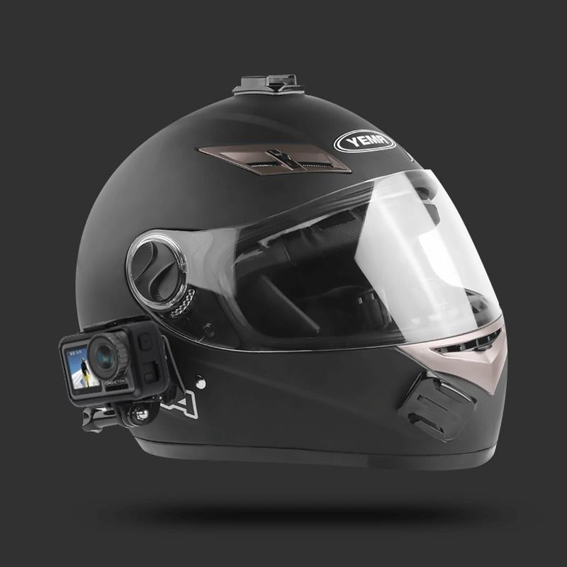 Multi-Joint Helmet Mount Set For Action Cameras