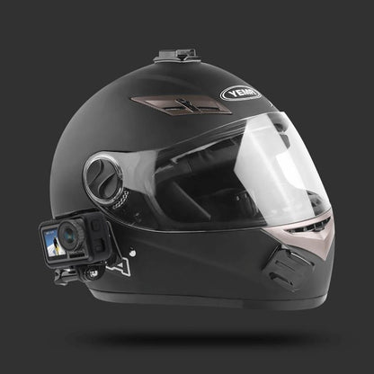 Multi-Joint Helmet Mount Set For Action Cameras