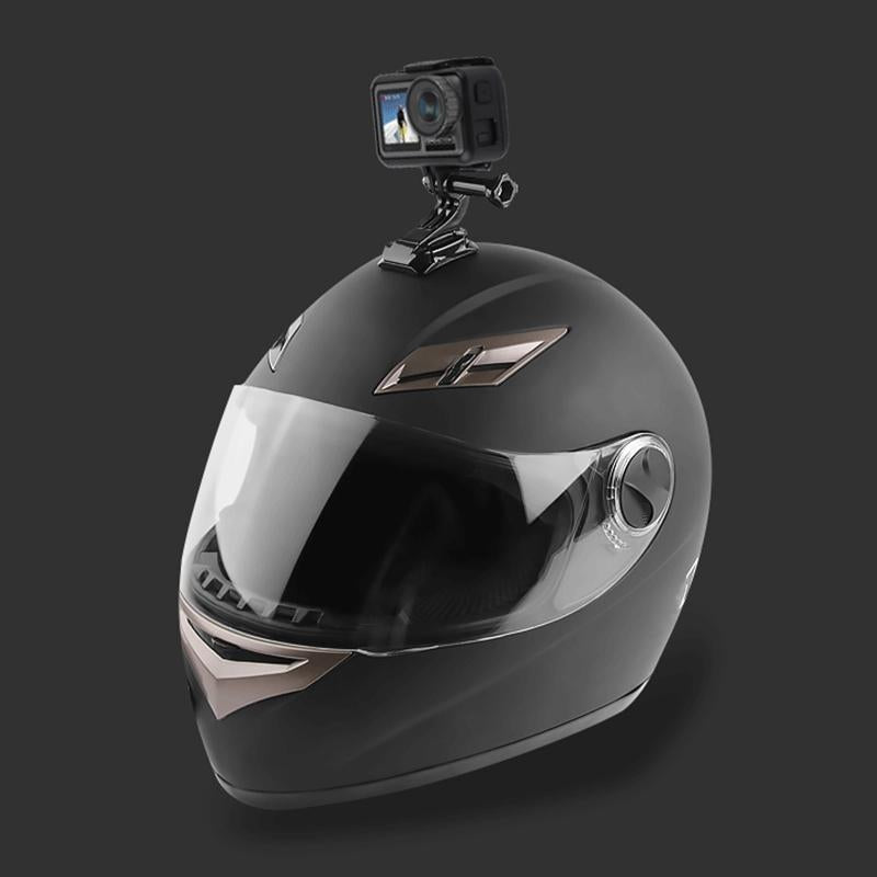 Multi-Joint Helmet Mount Set For Action Cameras