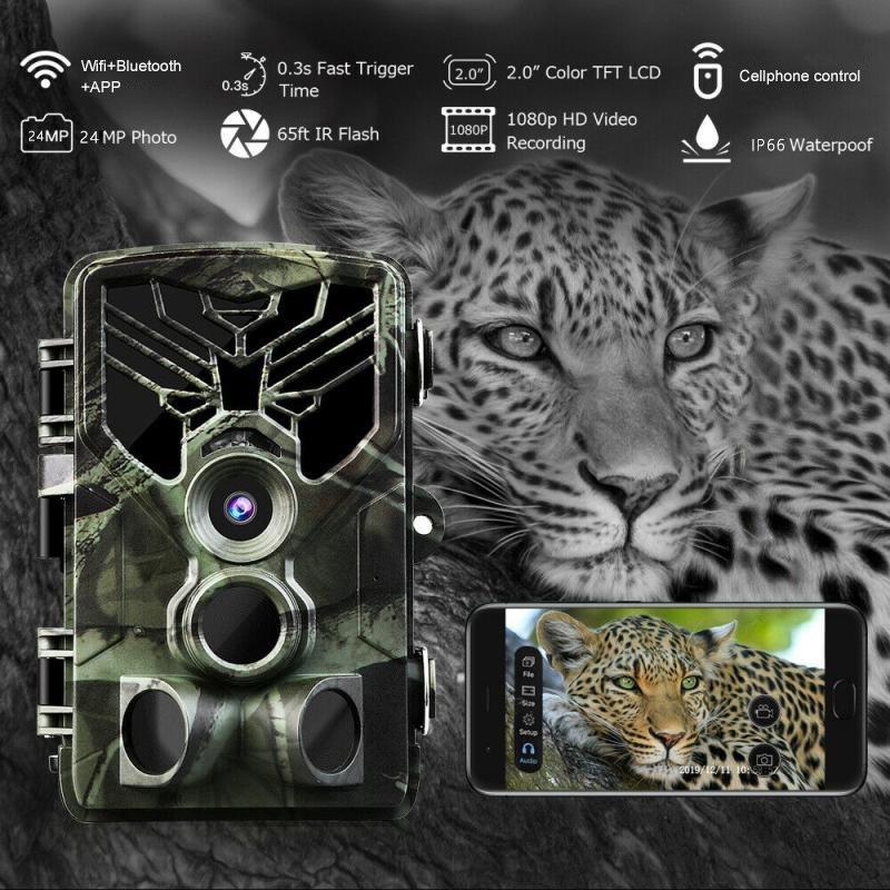Wireless Bluetooth Control Camera with Infrared Tracking and Wifi Connectivity