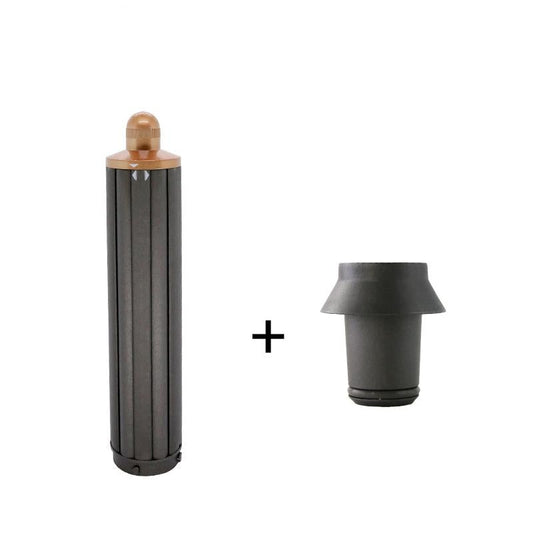 Upgraded Long Curling Barrels for Dyson Airwrap Hair Dryer with Nozzle and Adapter