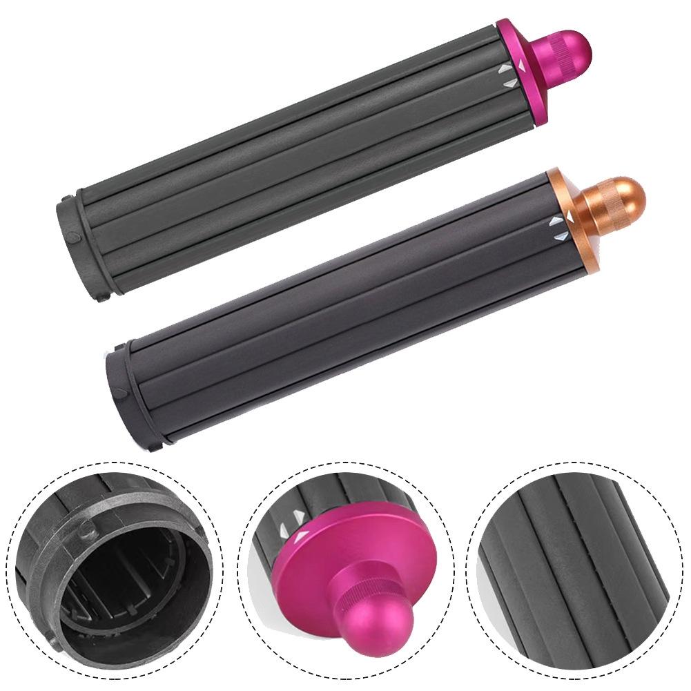 Upgraded Long Curling Barrels for Dyson Airwrap Hair Dryer with Nozzle and Adapter