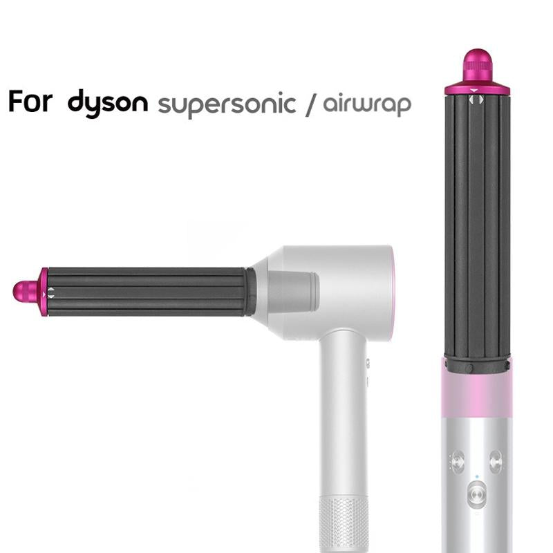 Upgraded Long Curling Barrels for Dyson Airwrap Hair Dryer with Nozzle and Adapter