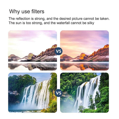Universal Action Camera Lens Filter for Gopro Hero Series - Star Filter