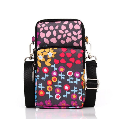 Animal Park Mini Crossbody Phone Wallet With Arm Band - Small Tree Bud