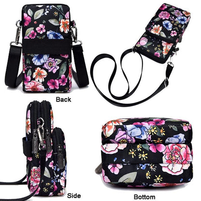 Animal Park Mini Crossbody Phone Wallet With Arm Band - Small Tree Bud