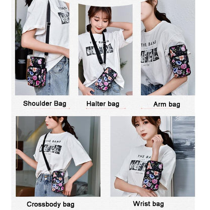 Animal Park Mini Crossbody Phone Wallet With Arm Band - Small Tree Bud