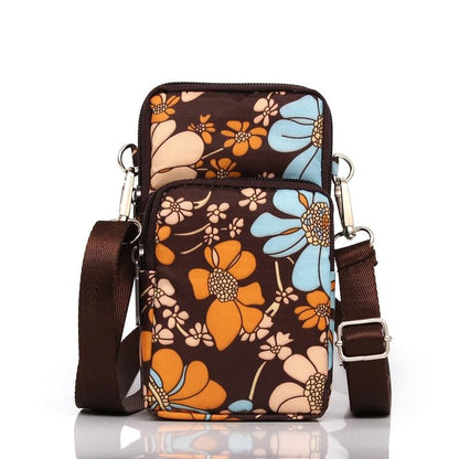 Animal Park Mini Crossbody Phone Wallet With Arm Band - Small Tree Bud