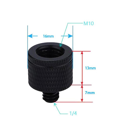 4-Piece A33 M10 To 1 / 4 Screw Adapter Set
